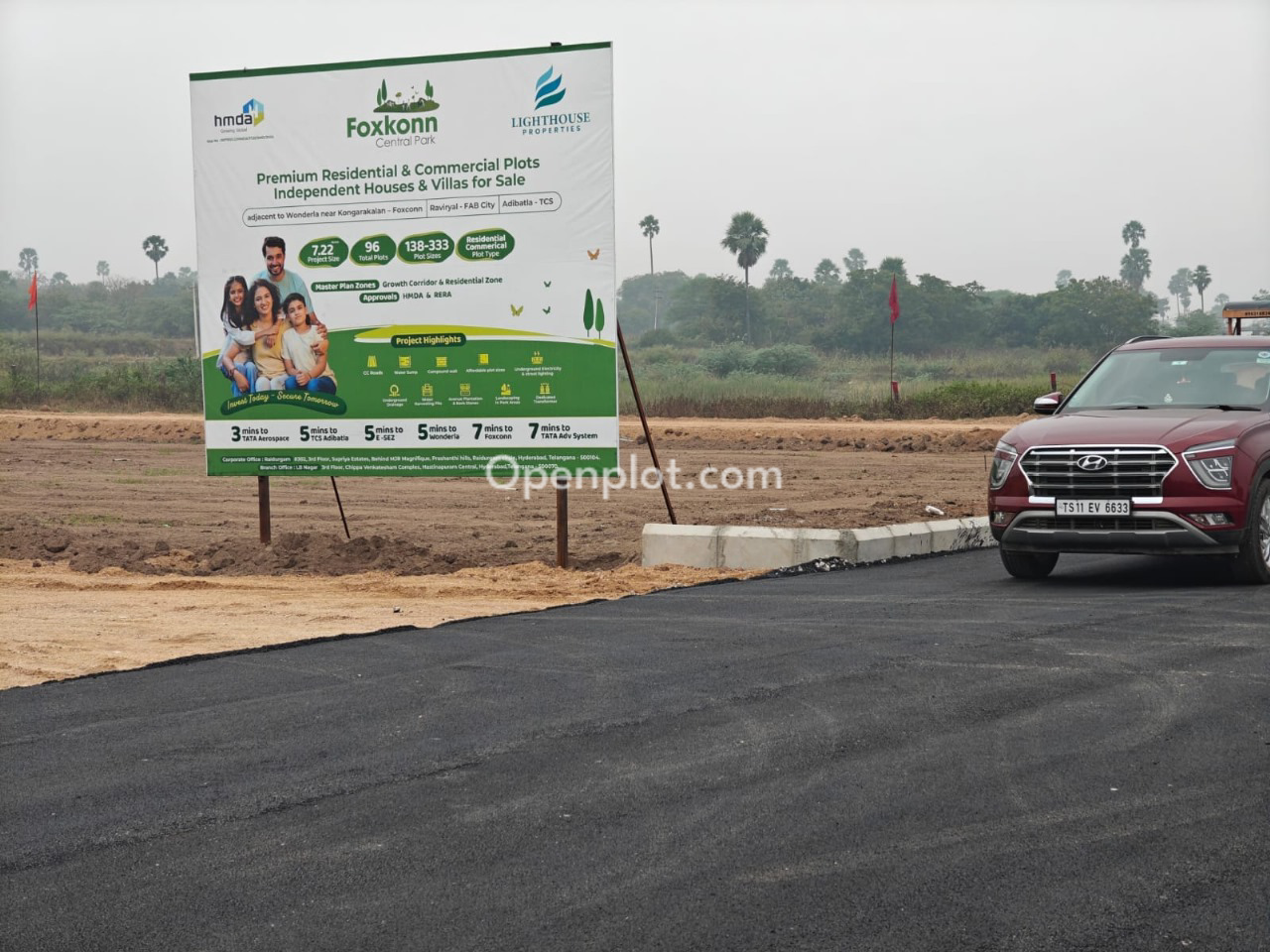 Plot for Sale in Adibhatla,Ranga Reddy